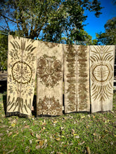 Load image into Gallery viewer, Eco-Printed Silk Noil Shawls | 2050 x 660