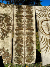 Load image into Gallery viewer, Eco-Printed Silk Noil Shawls | 2050 x 660