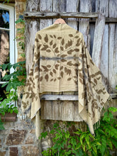 Load image into Gallery viewer, Cooloola | Eco-Printed Silk Noil Shawl | 2050 x 660mm