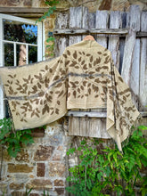 Load image into Gallery viewer, Cooloola | Eco-Printed Silk Noil Shawl | 2050 x 660mm
