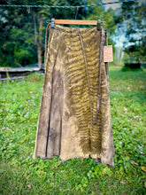 Load image into Gallery viewer, Raw Cotton Wrap Skirt | Golden Glade | Size 8-12
