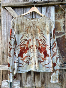 Merino Wool Crew Neck Top | Size M