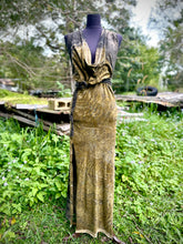 Load image into Gallery viewer, Selokx Dress | Golden Fern Glade | Size 8-14
