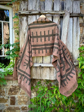 Load image into Gallery viewer, Janga  | Hand Painted Silk Noil Shawl | 2460mm x 610mm
