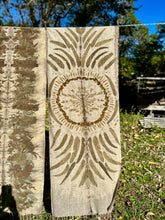 Load image into Gallery viewer, Eco-Printed Silk Noil Shawls | 2050 x 660
