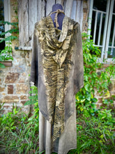 Load image into Gallery viewer, Patika Handloomed Silk Noil Poncho with Hood | Free Size (Fits 8 - 14)
