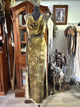Load image into Gallery viewer, Selokx Dress | Golden Fern Glade | Size 8-14
