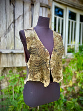 Load image into Gallery viewer, Voktasha | Handloomed Silk Noil Vest | Free Size (Fits 8 - 12)
