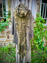 Load image into Gallery viewer, Patika Handloomed Silk Noil Poncho with Hood | Free Size (Fits 8 - 14)
