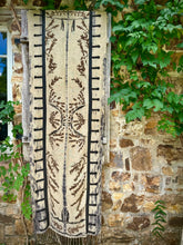 Load image into Gallery viewer, Ograda | Eco-Printed Silk Noil Shawl | 2000 x 720
