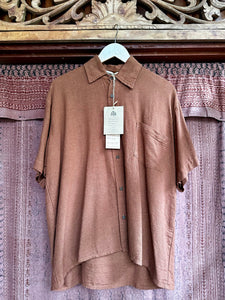 Ravi Shirt | Ciganka x Hemp Temple | Size L