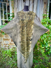 Load image into Gallery viewer, Patika Handloomed Silk Noil Poncho with Hood | Free Size (Fits 8 - 14)
