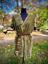 Load image into Gallery viewer, Open Poncho or Wrap Dress Mini  (Hemp/Cotton Jersey) | Size 8-14
