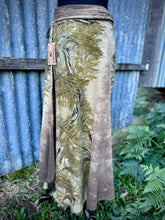 Load image into Gallery viewer, Silk Noil Wrap Skirt | Golden Glade | Size 8-14
