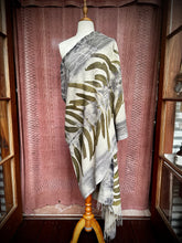 Load image into Gallery viewer, Farsi | Eco-Printed Silk Noil Shawl | 2400 x 640
