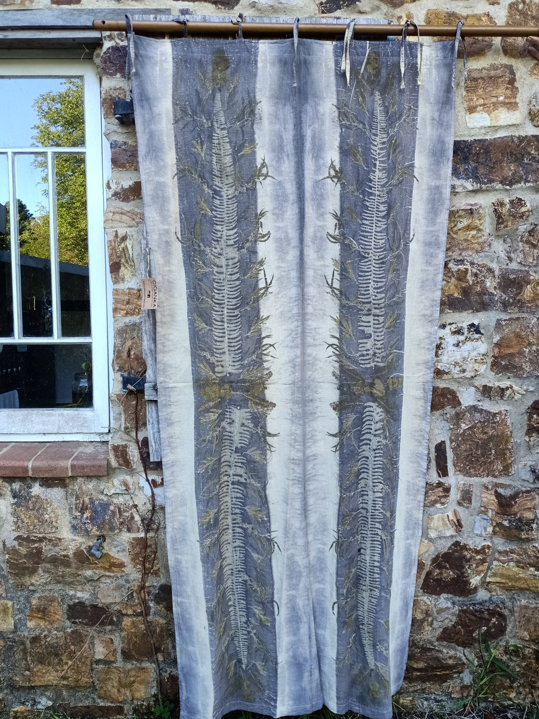 Organic Cotton Door Curtain or Wall Hanging