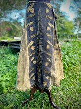 Load image into Gallery viewer, Raw Cotton Wrap Skirt | Shadow Glade | Size 8-12
