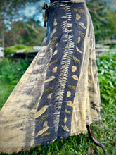 Load image into Gallery viewer, Raw Cotton Wrap Skirt | Shadow Glade | Size 8-12
