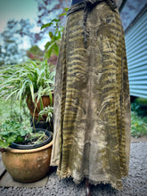 Load image into Gallery viewer, Raw Cotton Wrap Skirt | Golden Glade | Size 8-12
