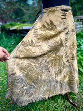 Load image into Gallery viewer, Raw Cotton Wrap Skirt | Mandala | Size 8-12
