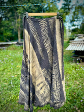 Load image into Gallery viewer, Raw Cotton Wrap Skirt | Fern Glade | Size 8-12
