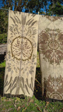 Load and play video in Gallery viewer, Eco-Printed Silk Noil Shawls | 2050 x 660
