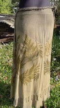Load and play video in Gallery viewer, Silk Noil Wrap Skirt | Silky Oak
